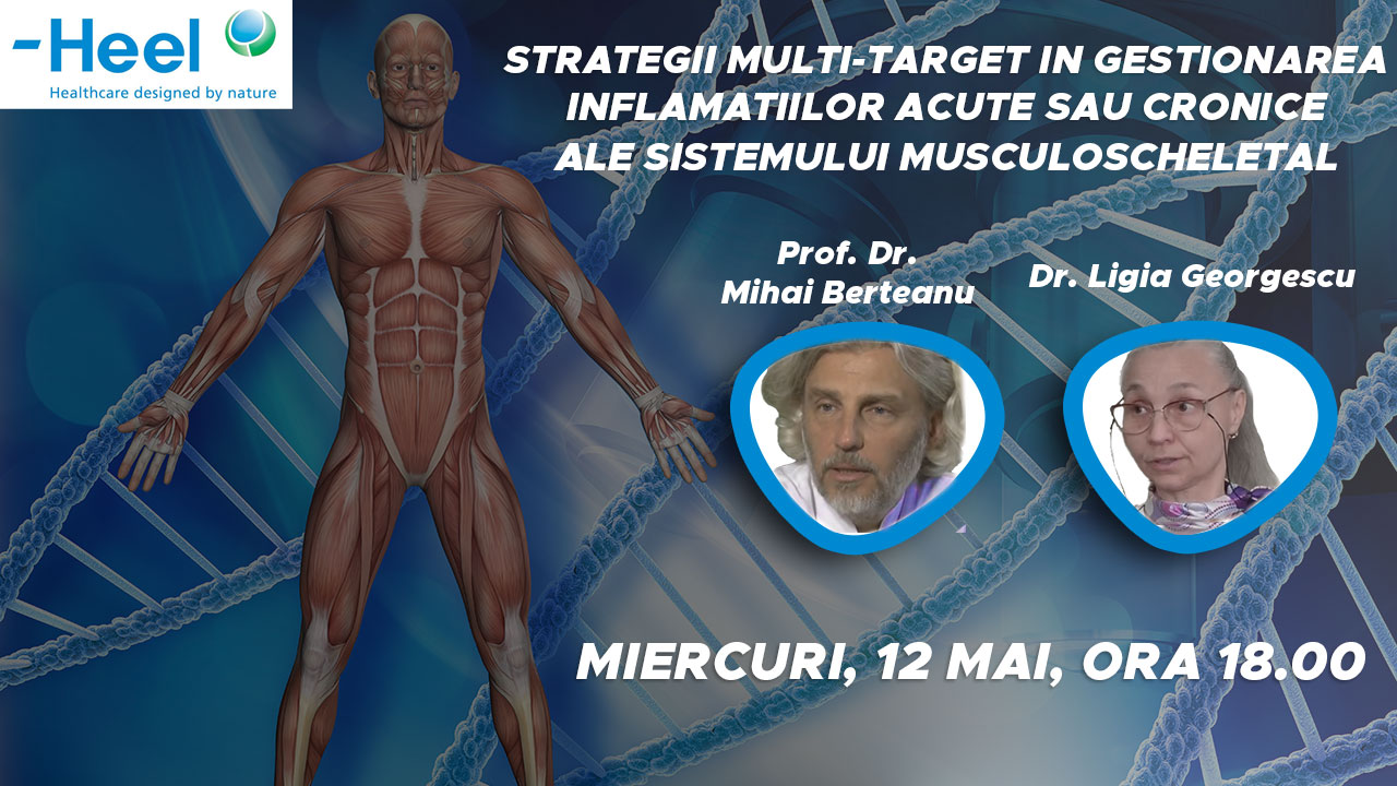 Strategii multi-target in gestionarea inflamatiilor acute sau cronice ale sistemului musculoscheletal