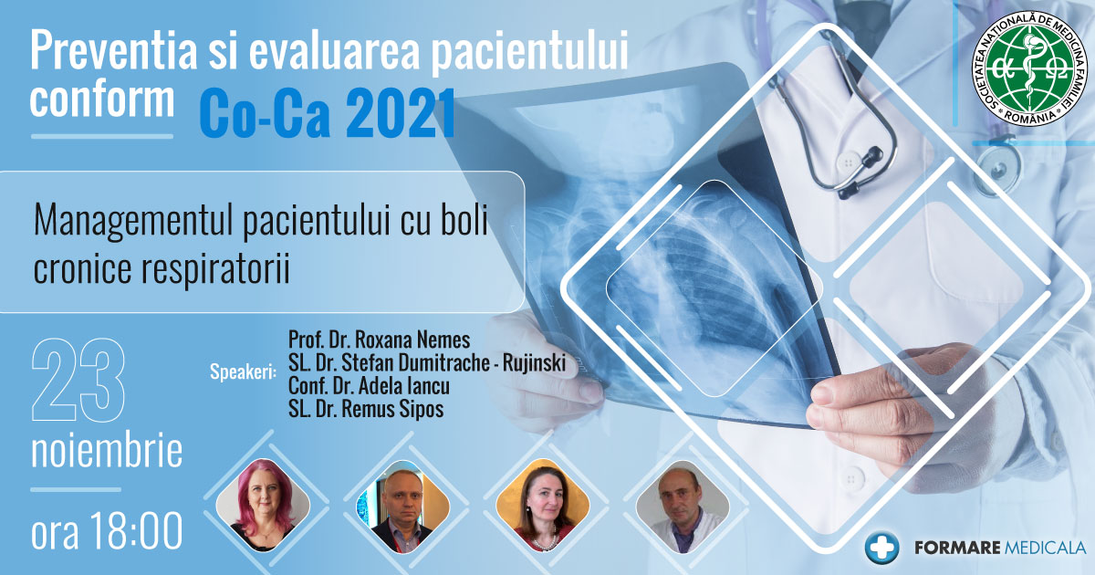 Preventia si evaluarea pacientului conform normelor Co Ca 2021