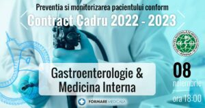 Preventia si monitorizarea pacientului conform CoCa 2022-2023 – Gastroenterologie, Medicina interna