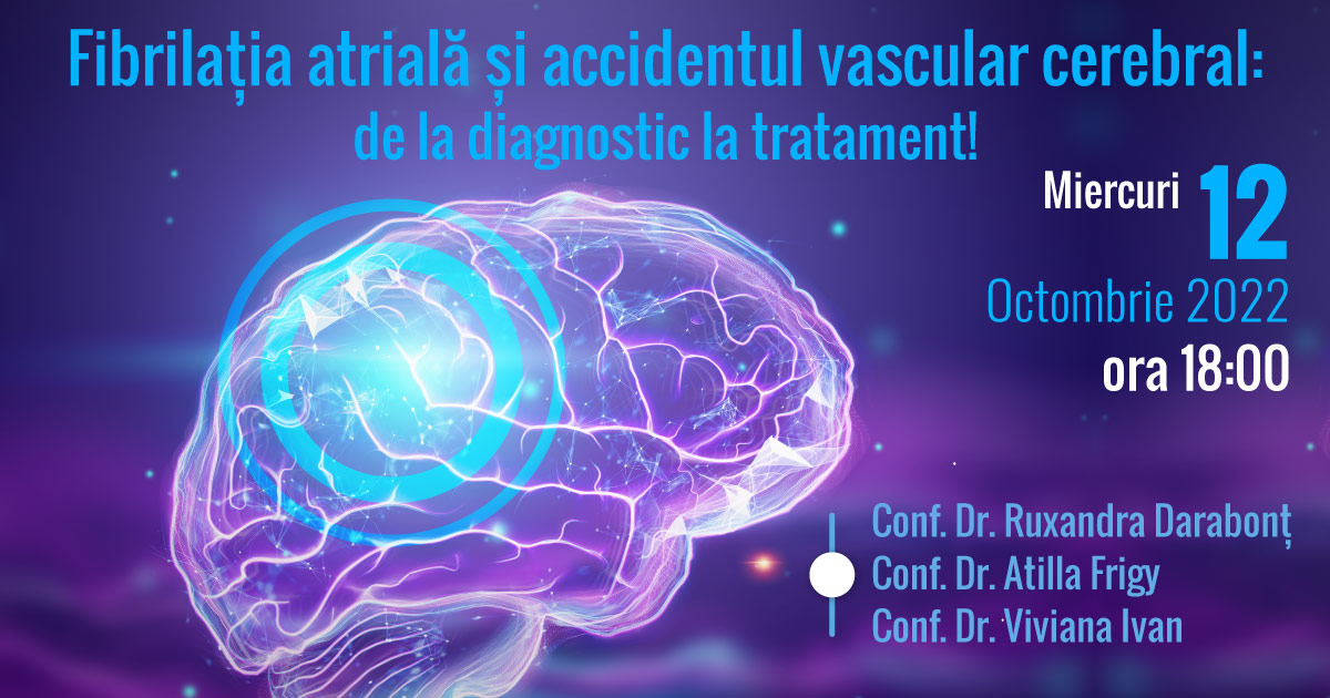 Fibrilatia atriala si accidentul vascular cerebral: de la diagnostic la tratament!