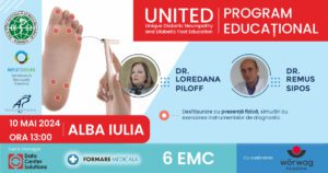 Atelier de neuropatie diabetica si picior diabetic – Alba Iulia 2024