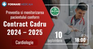 Preventia si monitorizarea pacientului conform Contractului Cadru 2024-2025 – Cardiologie