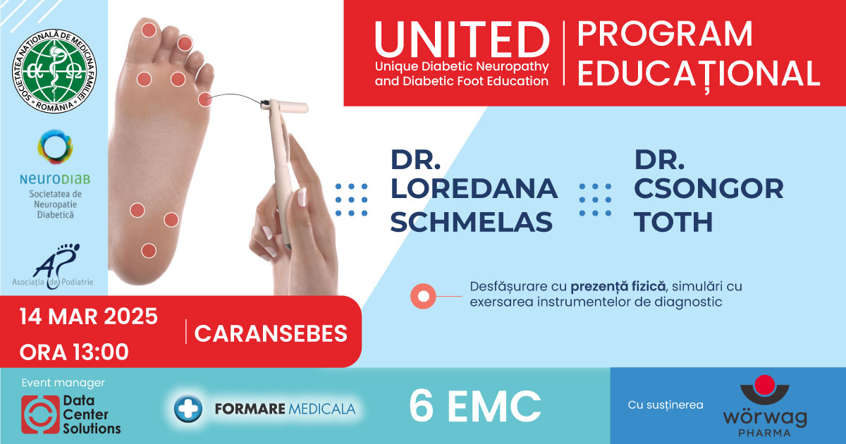 Atelier de neuropatie diabetica si picior diabetic   Caransebes 2025