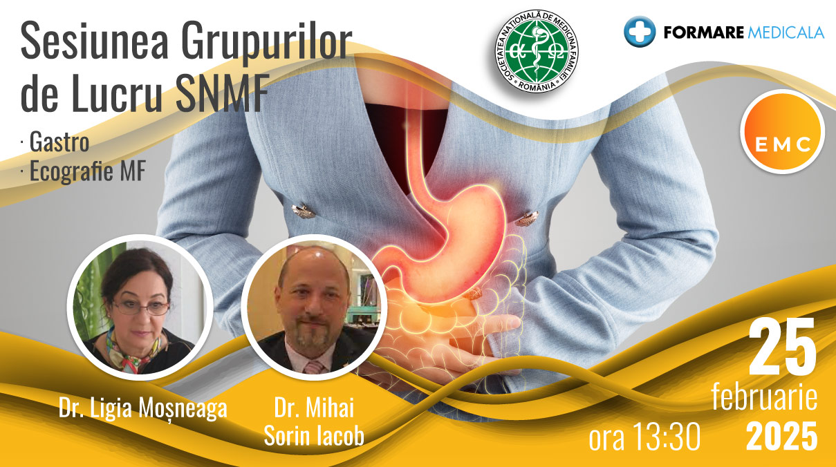 Sesiunea Grupurilor de Lucru SNMF GastRO / EcografiaMF