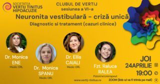 Neuronita vestibulara – criza unica  Diagnostic si tratament (cazuri clinice)