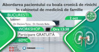 Abordarea pacientului cu boala cronica de rinichi in cabinetul de medicina de familie – Bucuresti 2025