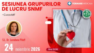 Sesiunea Grupului de Lucru SNMF CardioMF
