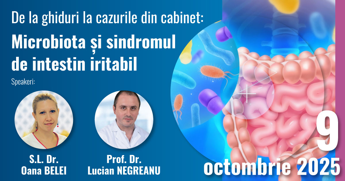 De la ghiduri la cazurile din cabinet: Microbiota si sindromul de intestin iritabil