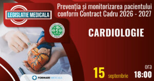 Preventia si monitorizarea pacientului conform Contractului Cadru 2026-2027 – Cardiologie
