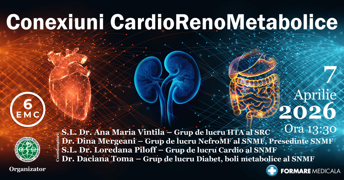 Conexiuni CardioRenoMetabolice 2026