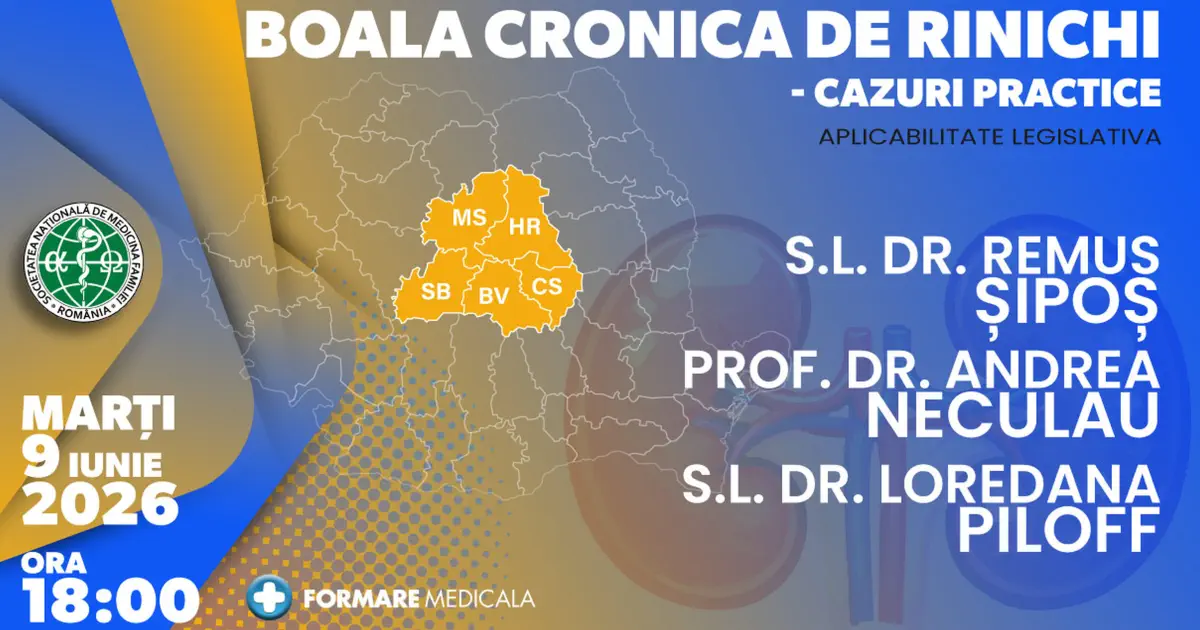 Boala Cronica de rinichi | cazuri practice