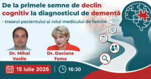 De la primele semne de declin cognitiv la diagnosticul de demență