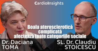 CardioInsights – Ep 4 – Boala aterosclerotica complicata afecteaza toate categoriile sociale