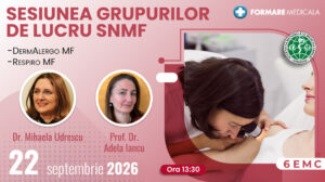 Sesiunea Grupurilor de Lucru SNMF DermAlergoMF / RespiroMF