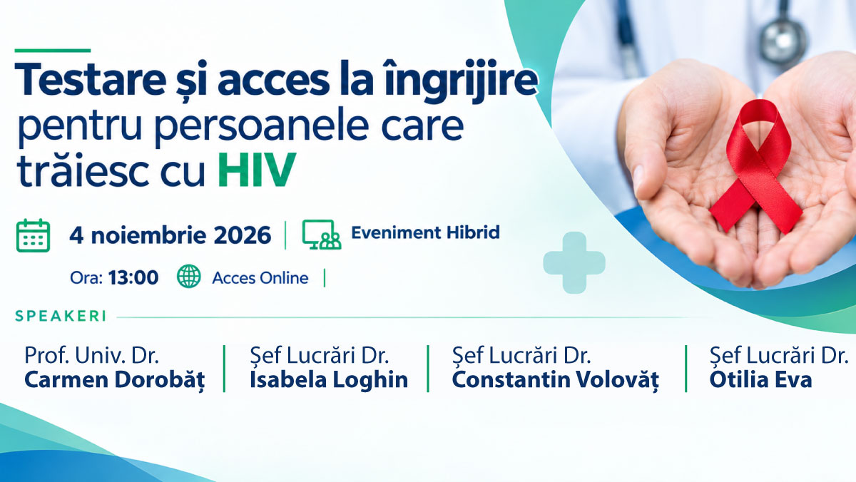 Testare și acces la îngrijire pentru persoanele care trăiesc cu HIV